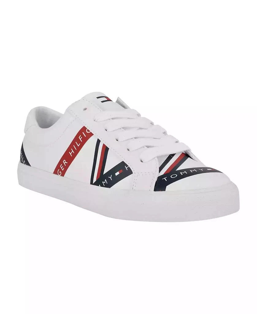 商品Tommy Hilfiger|Women's Lacen Lace Up Sneakers,价格¥285,第1张图片