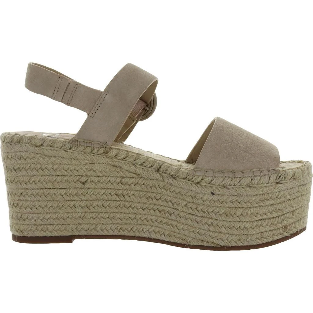 商品Marc Fisher|Marc Fisher LTD Womens Rex Suede Ankle Wedge Sandals,价格¥131,第3张图片详细描述