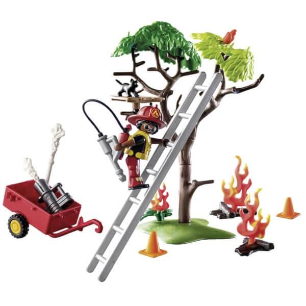 Playmobil D.O.C.- Fire Rescue Action: Cat Rescue (70917)商品第2张图片规格展示