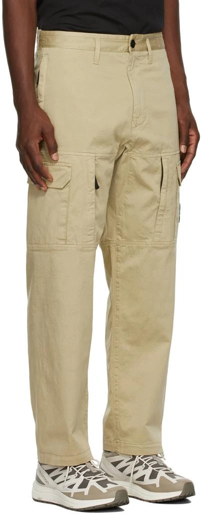 商品Stone Island|Beige Cotton Cargo Pants,价格¥2205,第2张图片详细描述