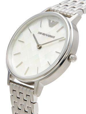 商品Emporio Armani|32MM Stainless Steel & Mother of Pearl Bracelet Watch,价格¥1197,第5张图片详细描述