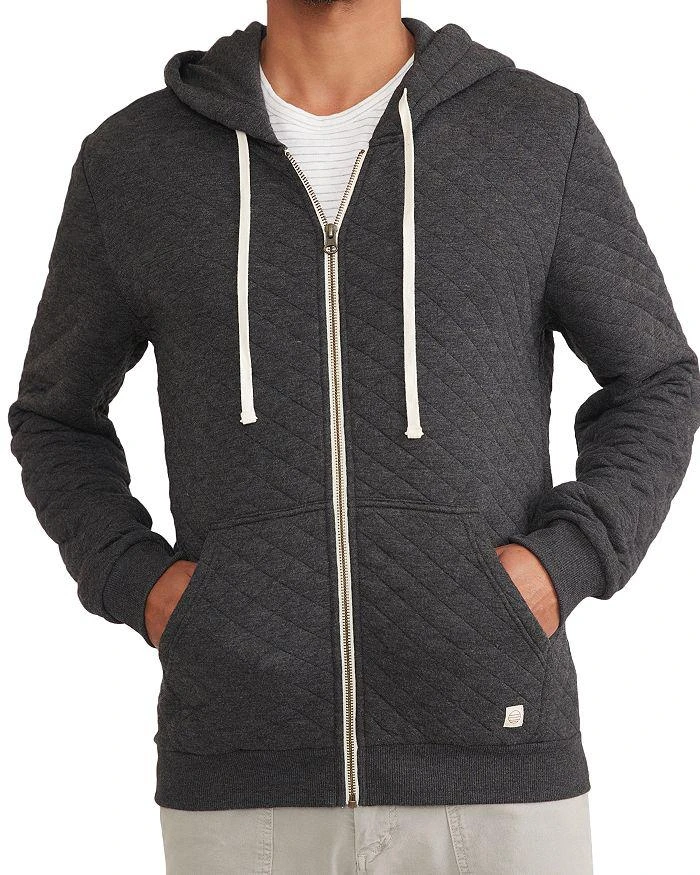 商品Marine Layer|Quilted Zip Hoodie,价格¥933,第3张图片详细描述