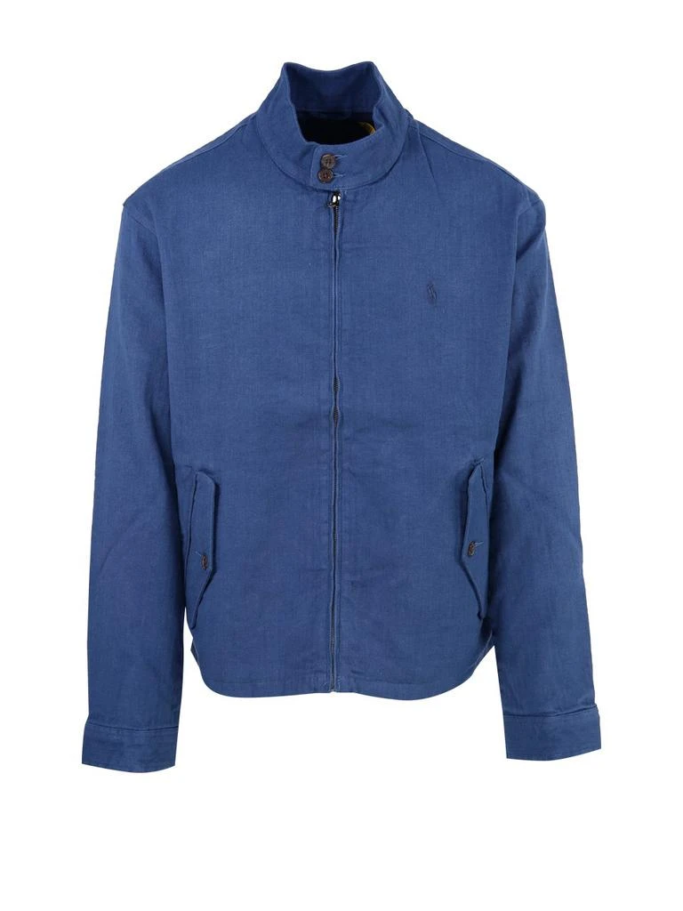 商品Ralph Lauren|Polo Ralph Lauren Pony Embroidered Zip-Up Jacket,价格¥1379,第1张图片