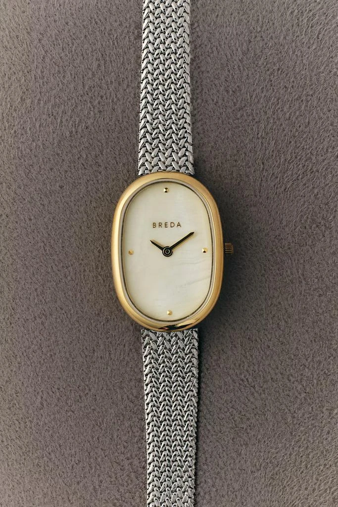 商品BREDA|BREDA Jane Tethered Mesh Bracelet Analog Quartz 23MM Watch,价格¥1533,第4张图片详细描述