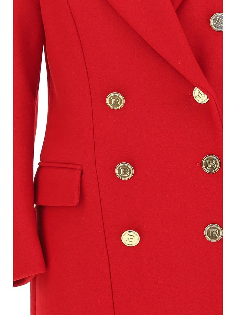 商品Balmain|Balmain Kids Double Breasted Long Sleeved Coat,价格¥5179,第3张图片详细描述