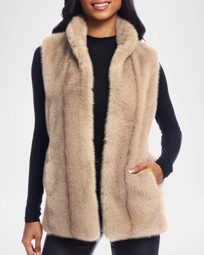 商品Fabulous Furs|Signature Faux-Fur Vest - Inclusive Sizing,价格¥1445,第1张图片