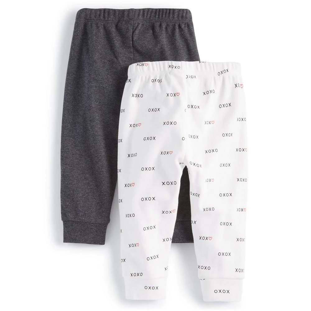 商品First Impressions|Baby Boys XO Cotton Pants, Pack of 2, Created for Macy's,价格¥84,第2张图片详细描述