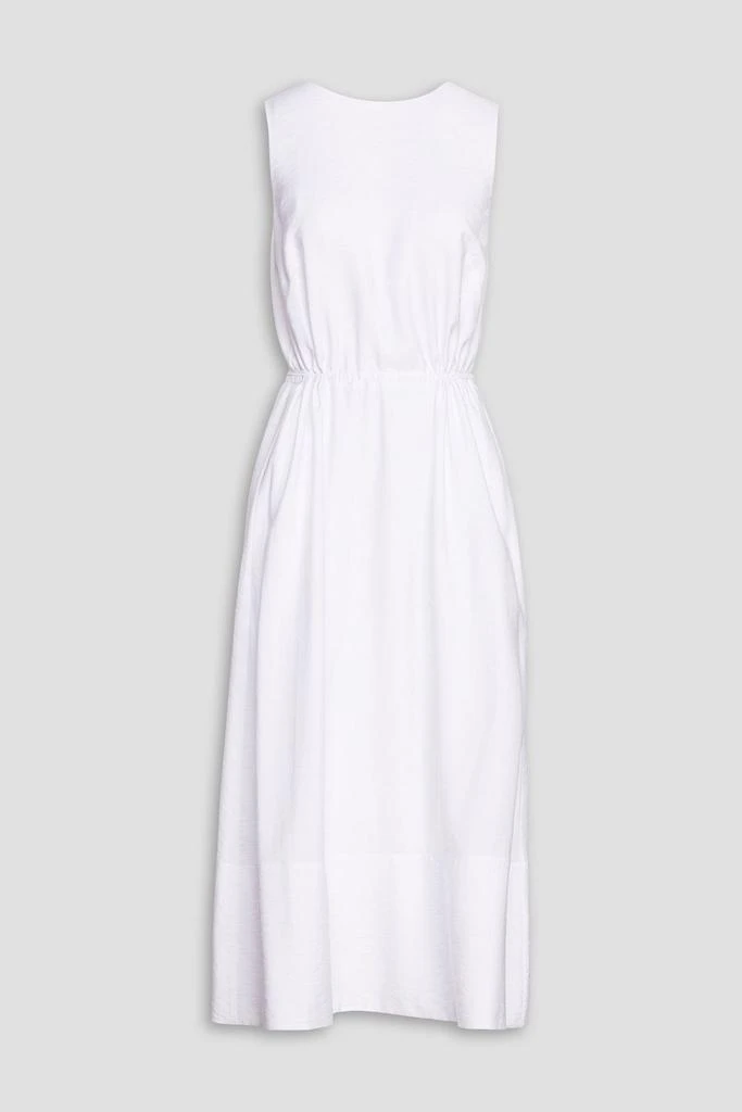 商品Vince|Wrap-effect crepe midi dress,价格¥1525,第3张图片详细描述