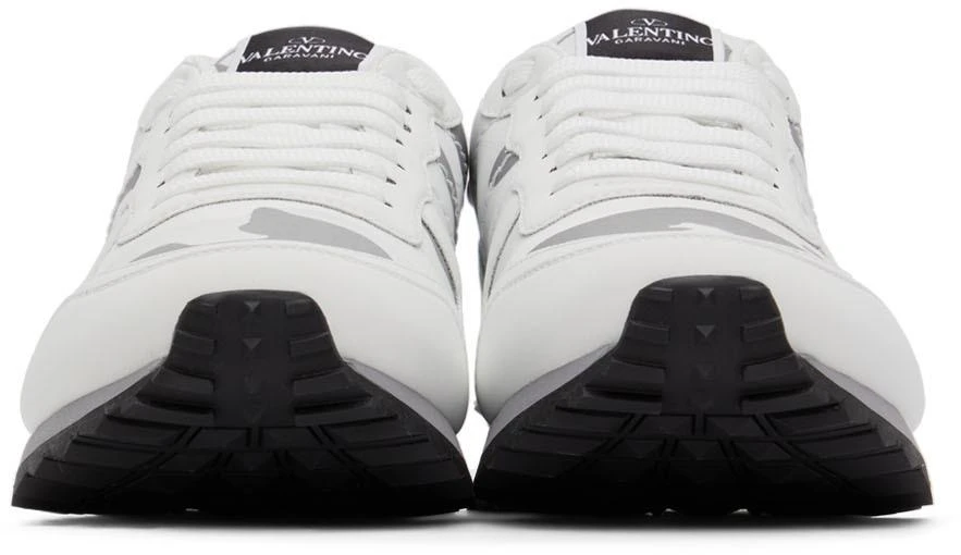 商品Valentino|White Camo Rockrunner Sneakers,价格¥4499,第2张图片详细描述