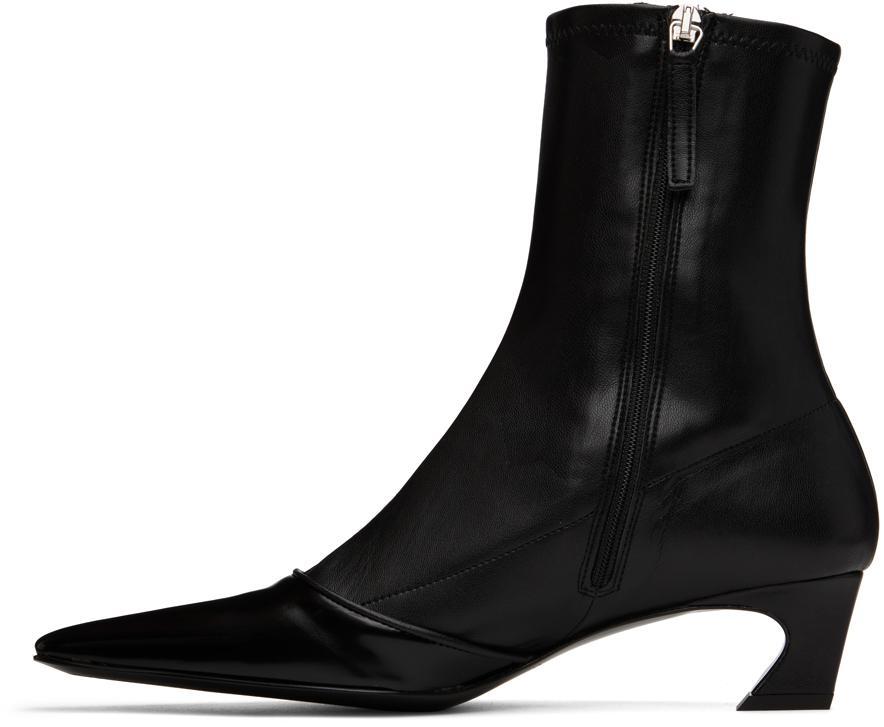 商品Acne Studios|Black Heeled Boots,价格¥4765,第5张图片详细描述