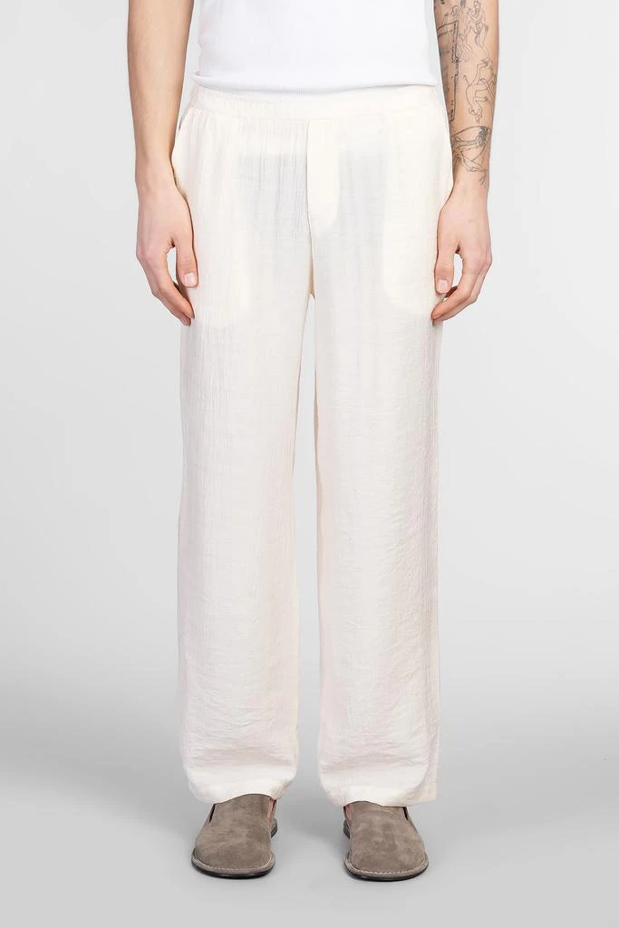 商品Family First Milano|Pants In Beige Ramie,价格¥1368,第1张图片