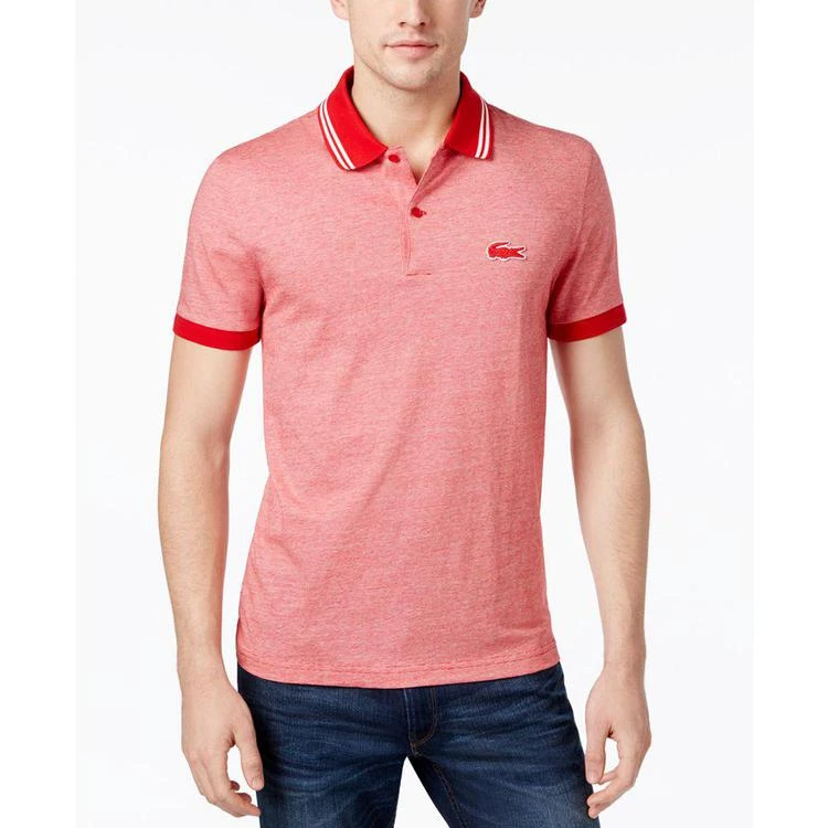 商品Lacoste|Men's Heathered Cotton Polo, Created for Macy's,价格¥425,第1张图片