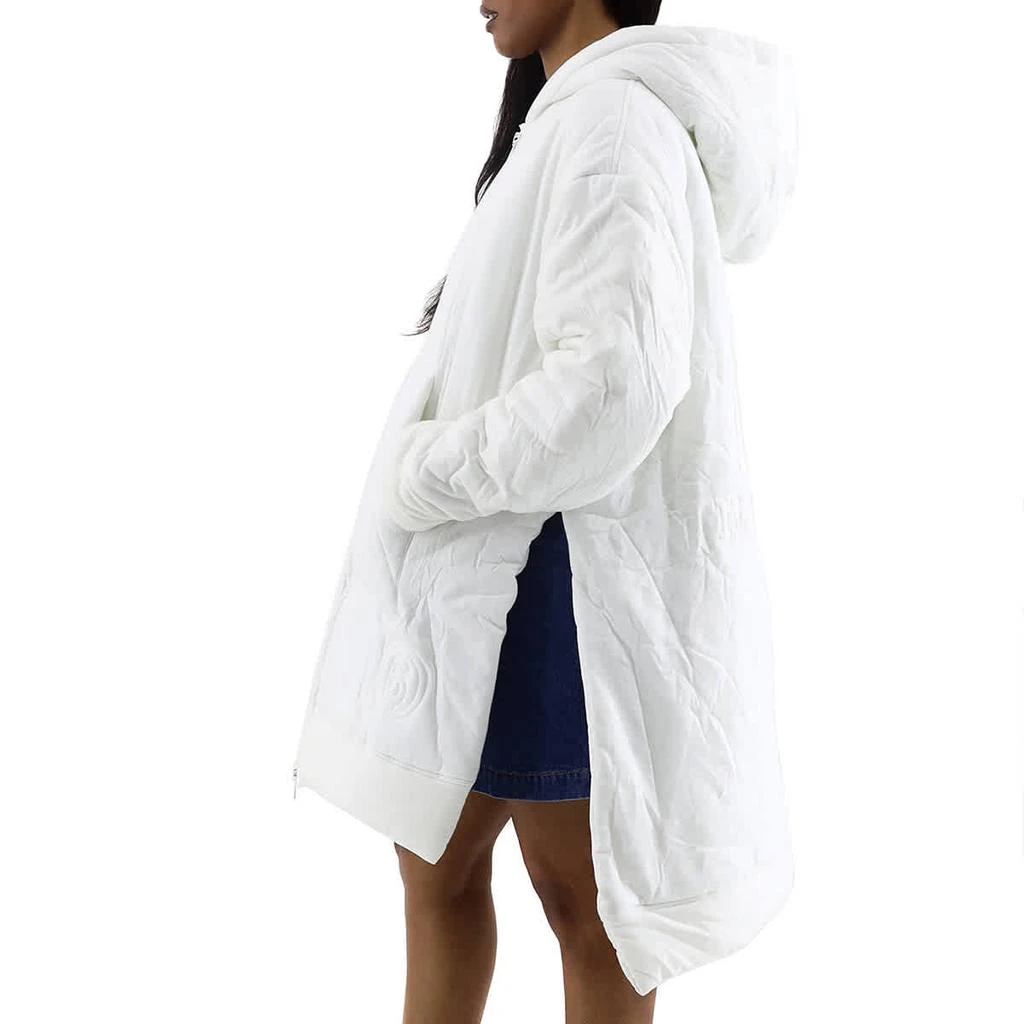 商品MM6|MM6 Ladies Embroidered Padded Coat In White,价格¥1618,第2张图片详细描述