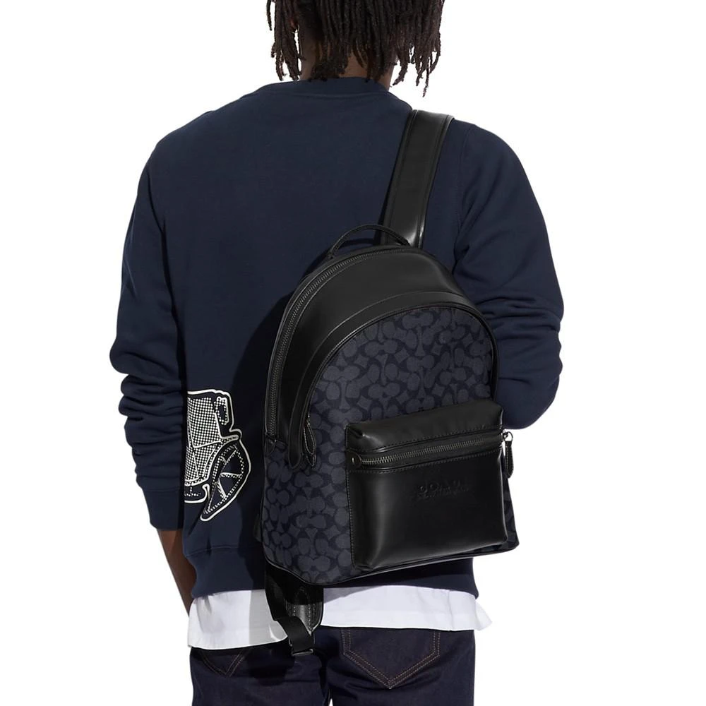 商品Coach|Signature Charter Backpack,价格¥2602,第4张图片详细描述