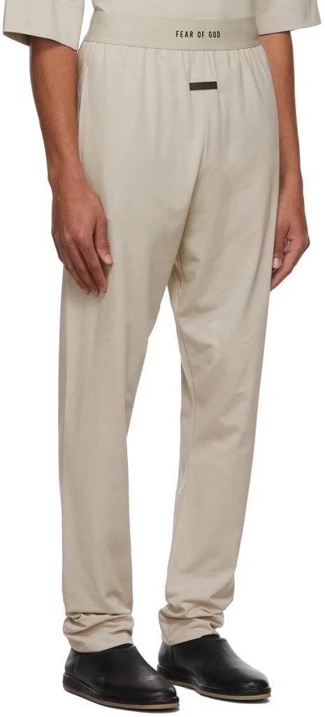 商品Fear of god|Beige Jersey Lounge Pants,价格¥1279,第2张图片详细描述