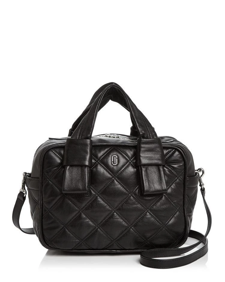 商品Marc Jacobs|Antonia Bauletto Quilted Leather Satchel,价格¥3336,第1张图片