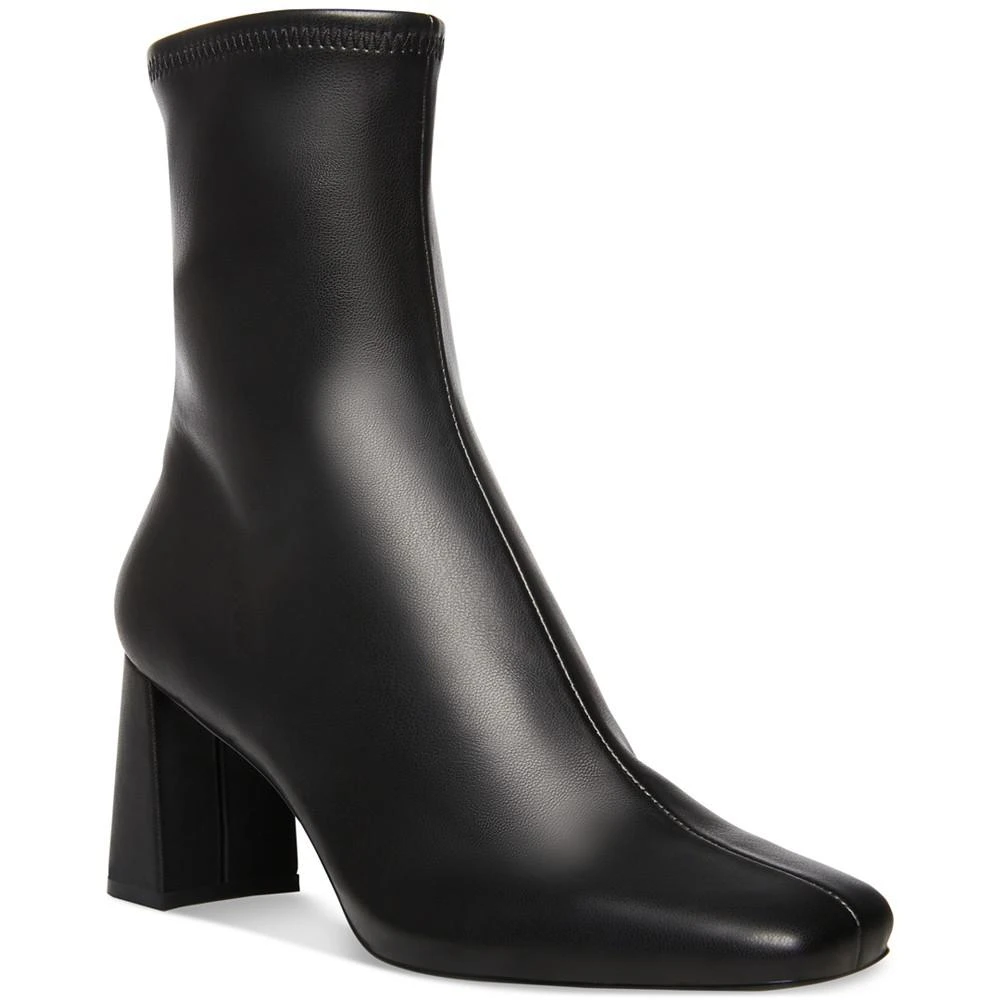 商品Steve Madden|Women's Harli Square-Toe Stretch Sock Booties,价格¥163,第1张图片