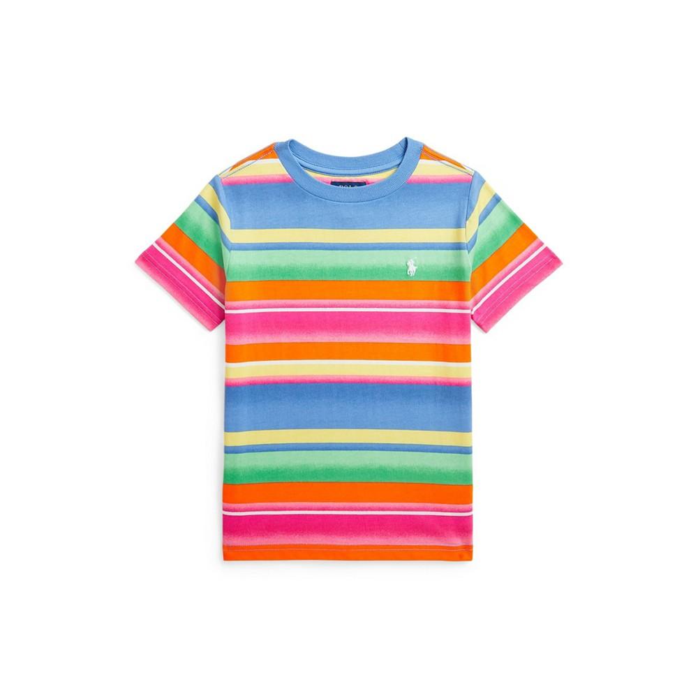 Polo Ralph Lauren | Toddler and Little Boys Striped Cotton Jersey T-shirt 336.53元 商品图片