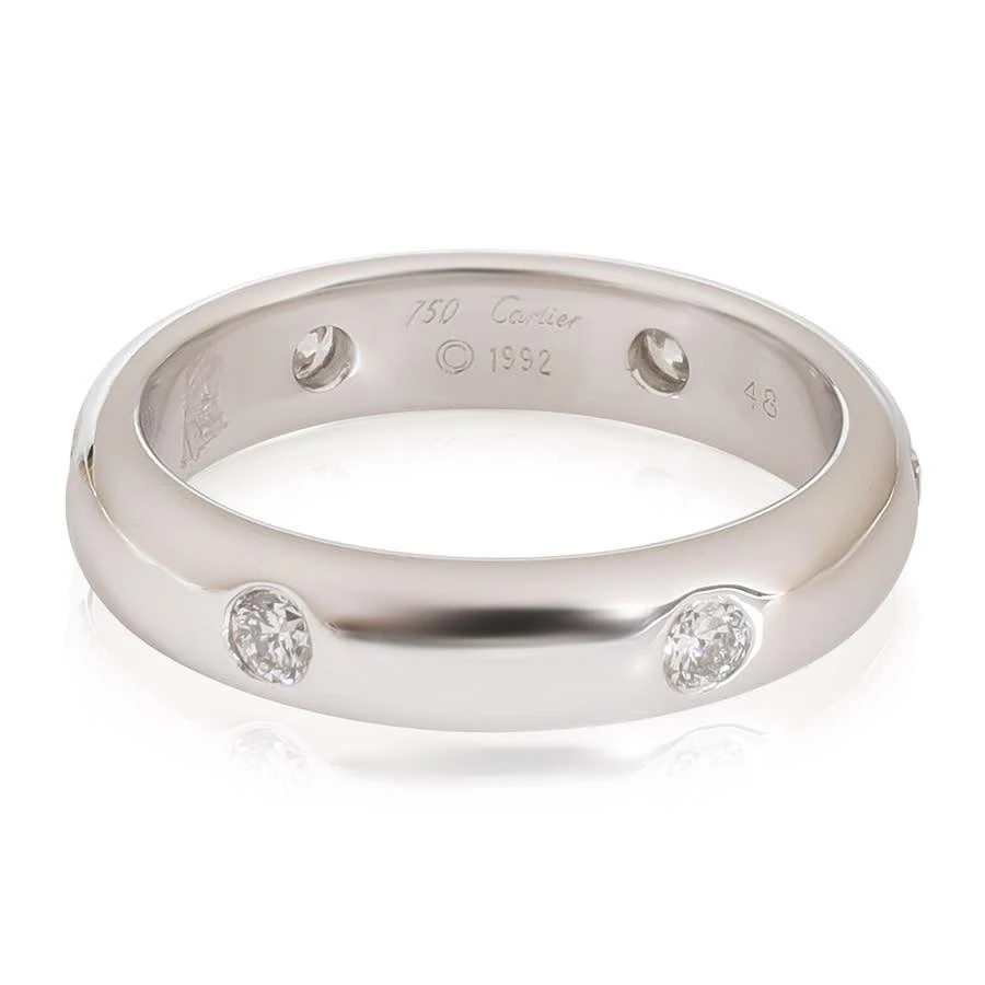 商品[二手商品] Cartier|Pre-Owned Cartier Stella Diamond Band in 18k White Gold 0.24 CTW,价格¥14583,第1张图片