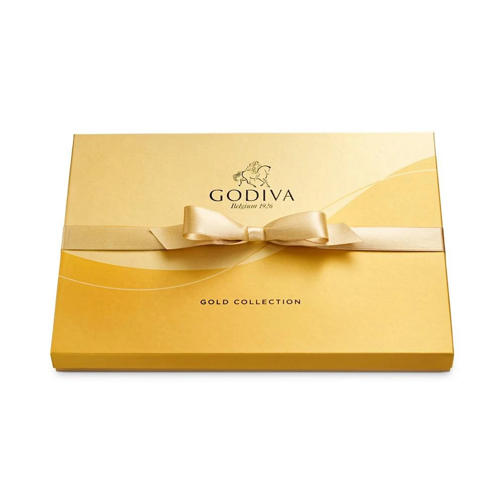 商品Godiva|Chocolate Gold Gift Box, Assorted, 36 Pc.,价格¥440,第2张图片详细描述