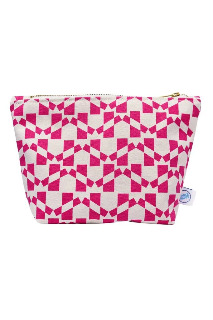 商品Dance Happy Designs|Women's Hadley Cosmetic Bag In Rose,价格¥274,第1张图片