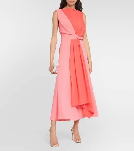 商品ROKSANDA|Parsa asymmetrical crêpe midi dress,价格¥7772,第2张图片详细描述