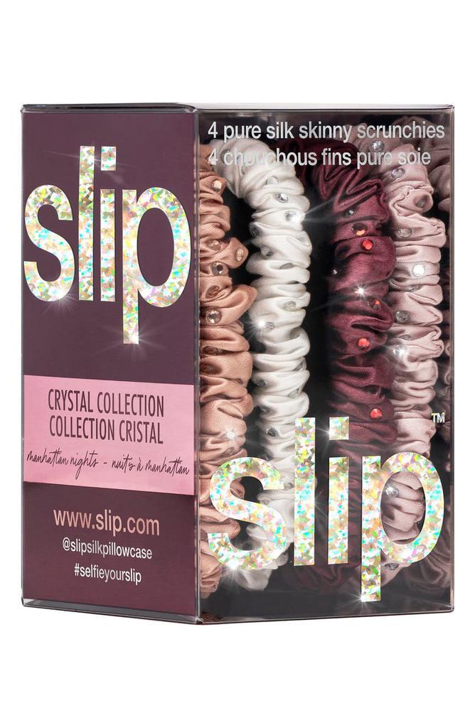 商品Slip|Manhattan Pure Silk Skinny Scrunchie Set,价格¥223,第7张图片详细描述