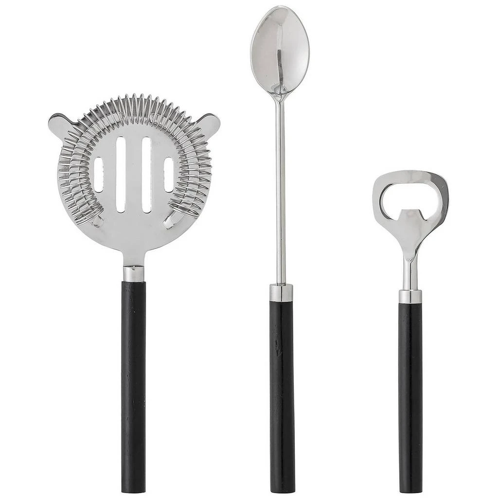 商品The Hut|Bloomingville Cocktail Bar Set - Silver/Black,价格¥199,第1张图片