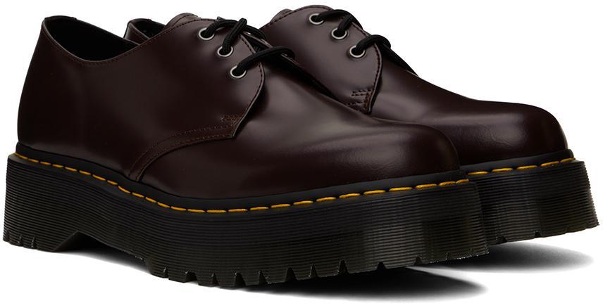 商品Dr. Martens|Burgundy 1461 Platform Derbys,价格¥608,第6张图片详细描述