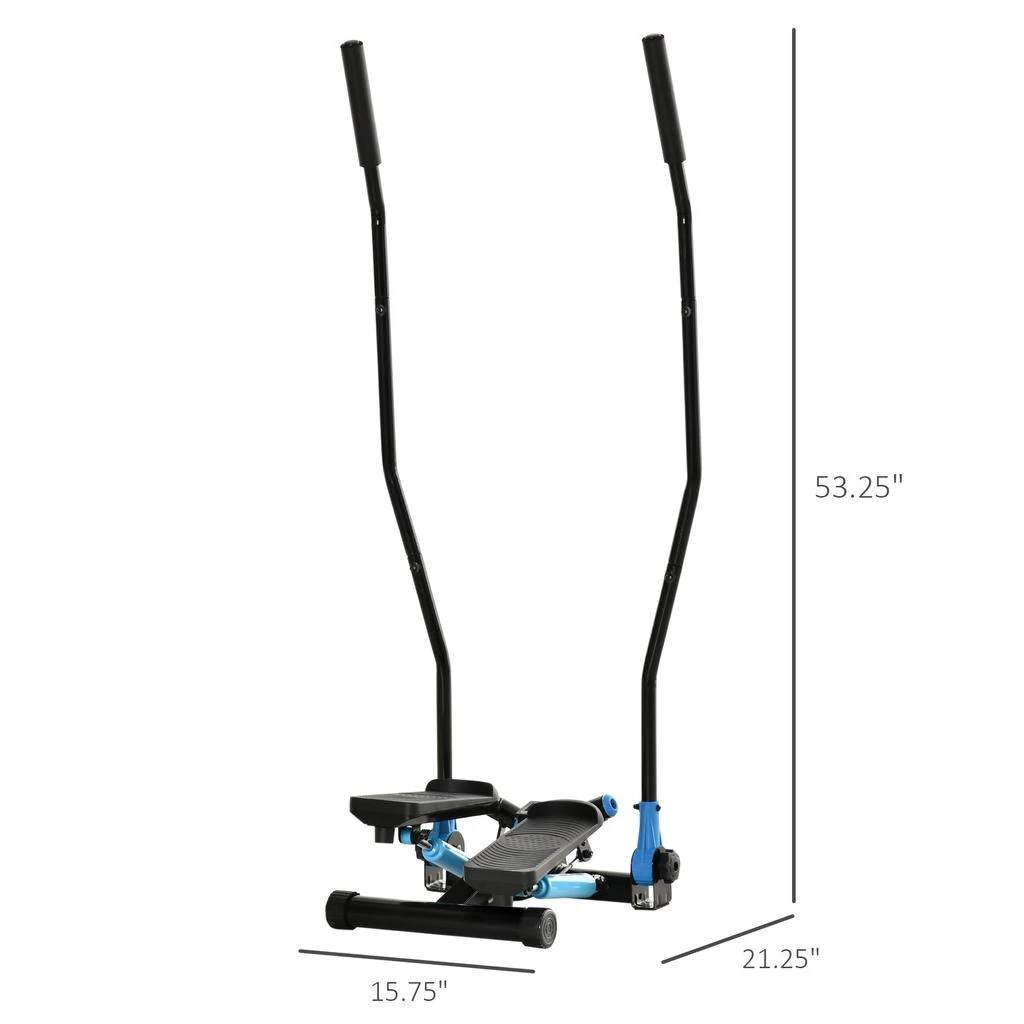商品Streamdale Furniture|Streamdale Twist Stair Stepper Machine with Rocking Handlebars,价格¥1479,第3张图片详细描述