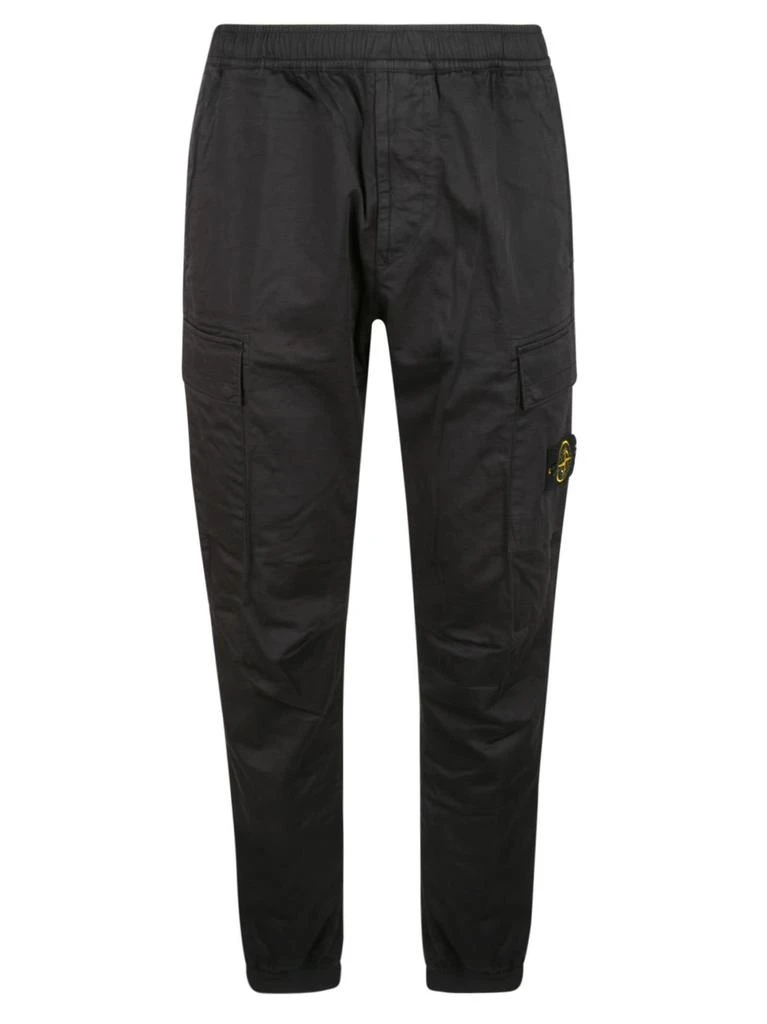 商品Stone Island|Stone Island Logo Patch Cargo Trousers,价格¥2463,第1张图片