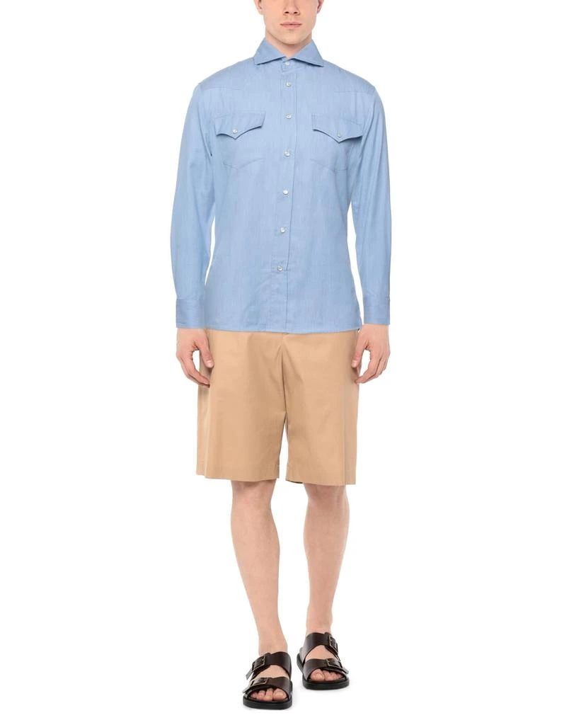 商品Brunello Cucinelli|Solid color shirt,价格¥4657,第2张图片详细描述