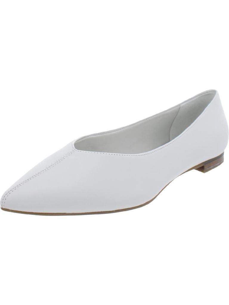 Altair Womens Leather Pointed Toe Flats Shoes商品第2张图片规格展示