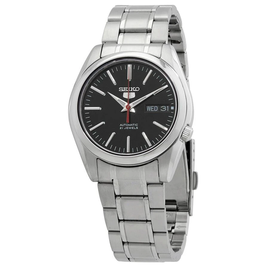 商品Seiko|Series 5 Automatic Black Dial Men's Watch SNKL45K1,价格¥741,第1张图片
