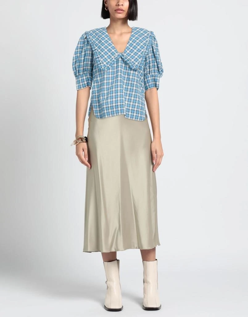 商品Ganni|女式 格子衬衫 蔚蓝色,价格¥765,第2张图片详细描述