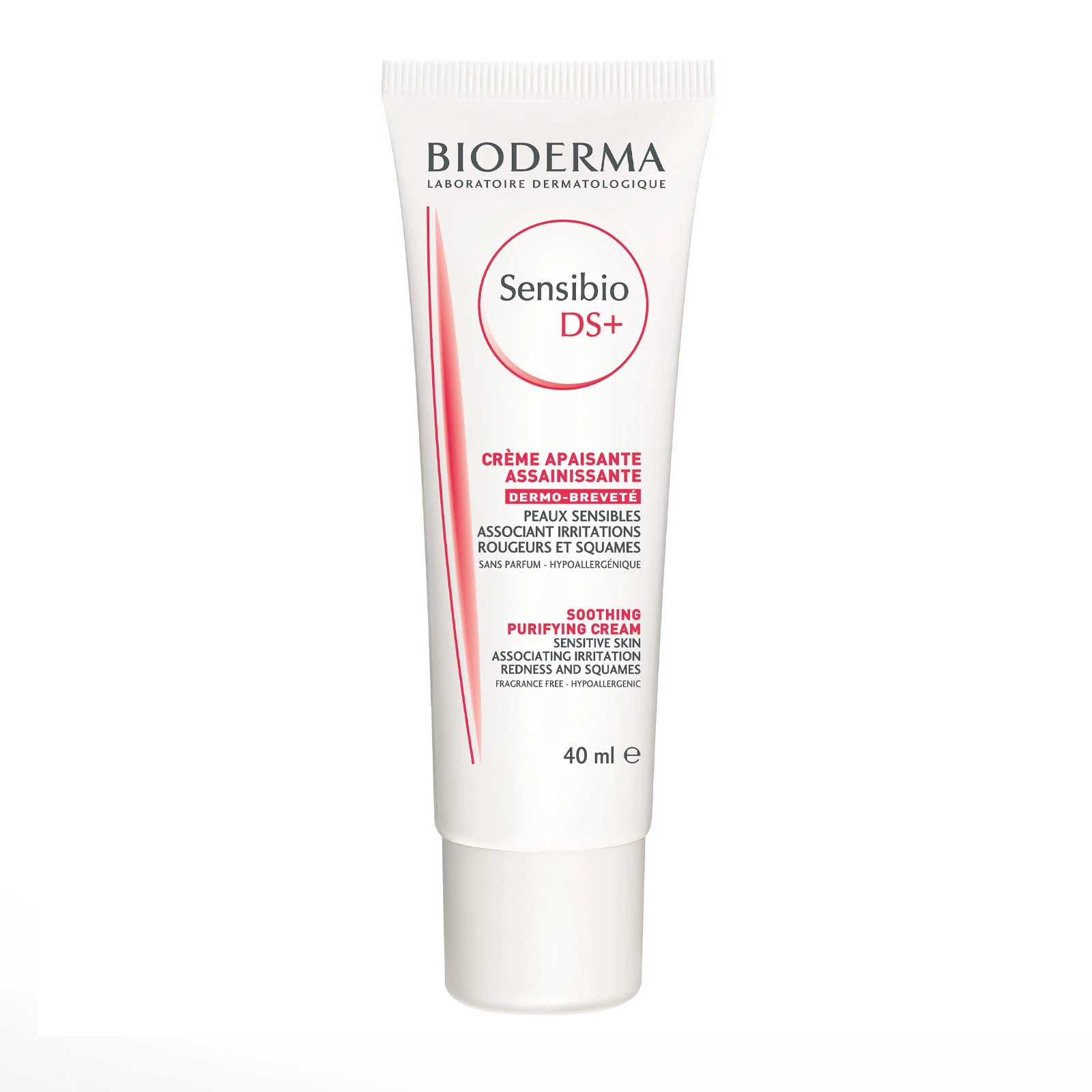 商品Bioderma|BIODERMA 贝德玛 舒妍DS+温和舒缓面霜 40ml,价格¥178,第1张图片