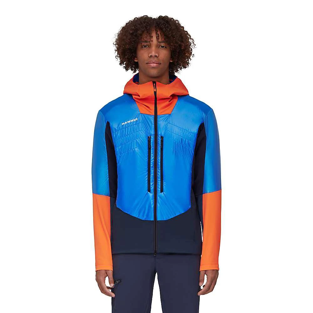 商品Mammut|Mammut Men's Eisfeld SO Hybrid Hooded Jacket,价格¥2766,第1张图片
