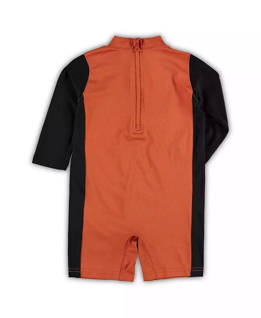 商品Outerstuff|Toddler Girls Texas Orange, Black Texas Longhorns Wave Runner Wetsuit,价格¥270,第3张图片详细描述