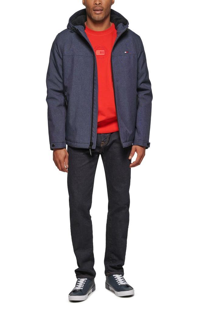 商品Tommy Hilfiger|Faux Shearling Lined Hooded Jacket,价格¥573,第7张图片详细描述