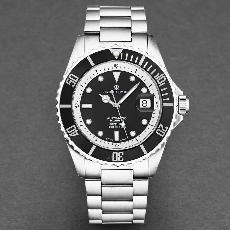 商品Revue Thommen|Diver Black Dial Men's Watch 17571.2437,价格¥3696,第3张图片详细描述