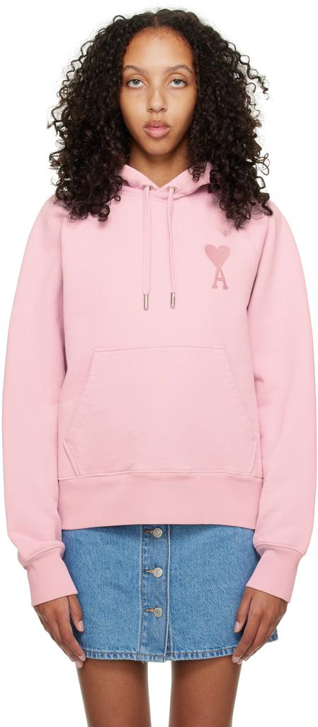 Pink Ami de Cœur Hoodie商品第1张图片规格展示