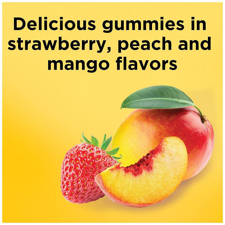 维生素 D3 2000 IU（50 mg）软糖草莓、桃子和芒果 口味商品第10张图片规格展示