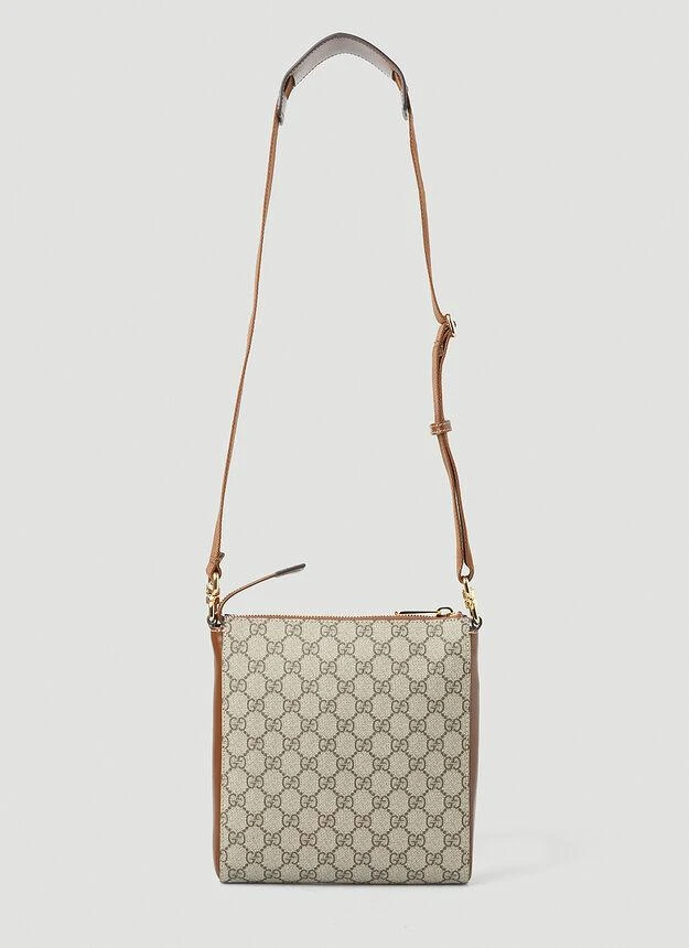 商品Gucci|GG Supreme Messenger Crossbody Bag in Beige,价格¥8470,第3张图片详细描述