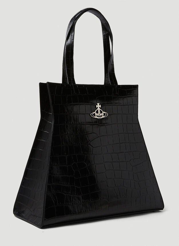 商品Vivienne Westwood|Monaco Tote Bag in Black,价格¥3626,第4张图片详细描述