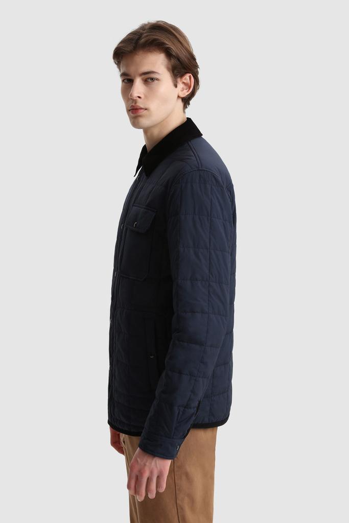 商品Woolrich|Hunt Padded Overshirt in Stretch Fabric,价格¥3073,第5张图片详细描述