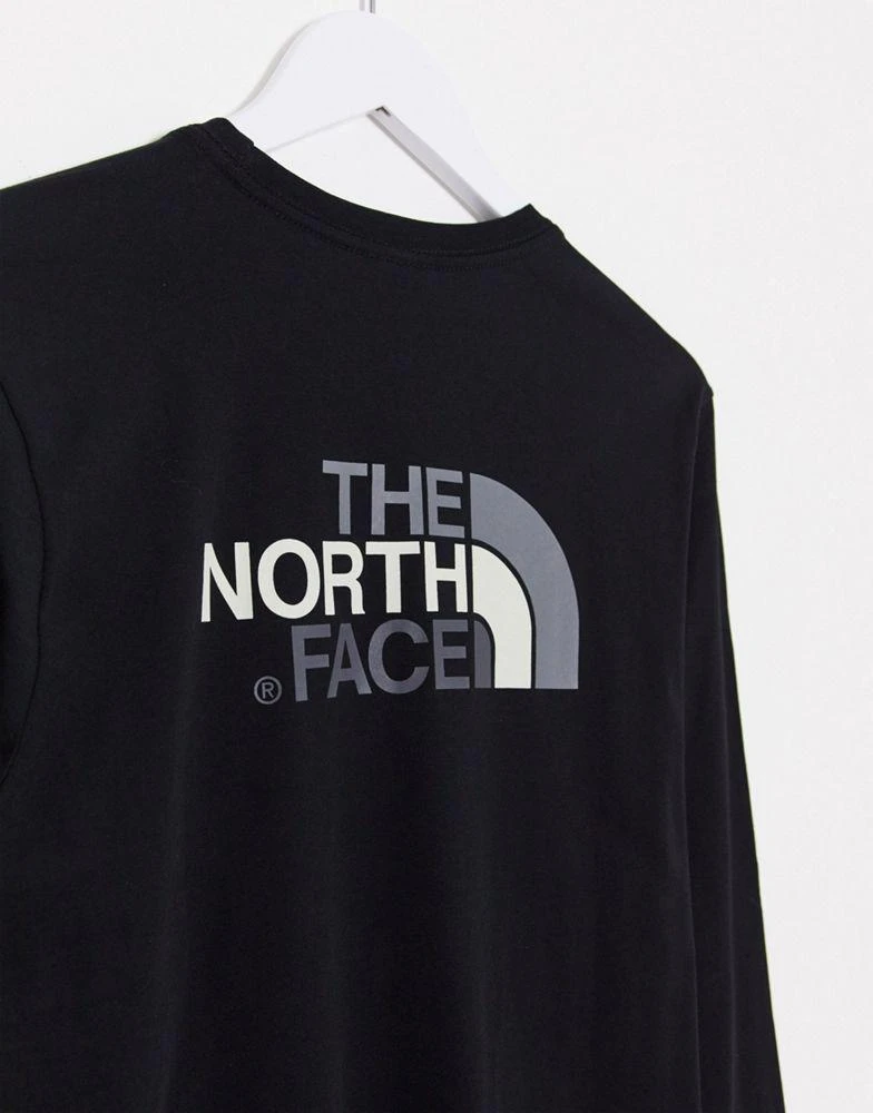 商品The North Face|The North Face Easy long sleeve t-shirt in black,价格¥169,第4张图片详细描述