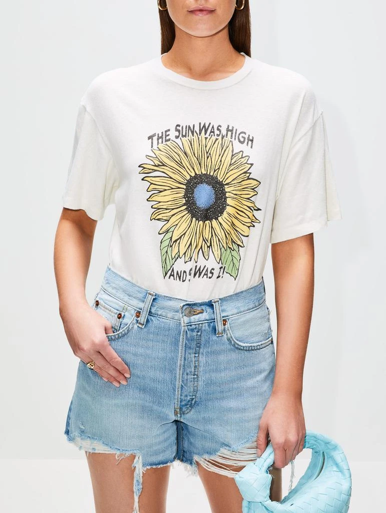 商品Re/Done|90s Easy Tee Sunflower,价格¥347,第3张图片详细描述