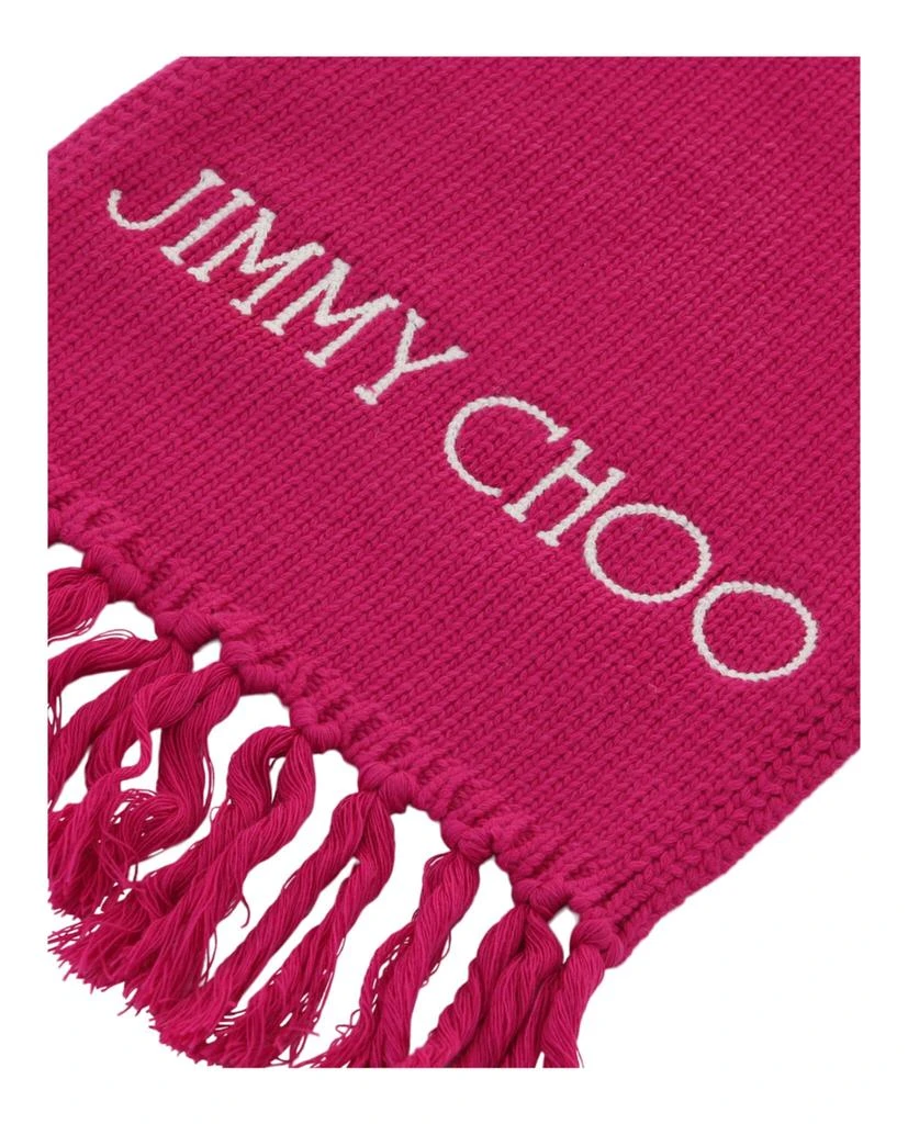 商品Jimmy Choo|Wool Logo Scarf,价格¥1888,第1��张图片详细描述