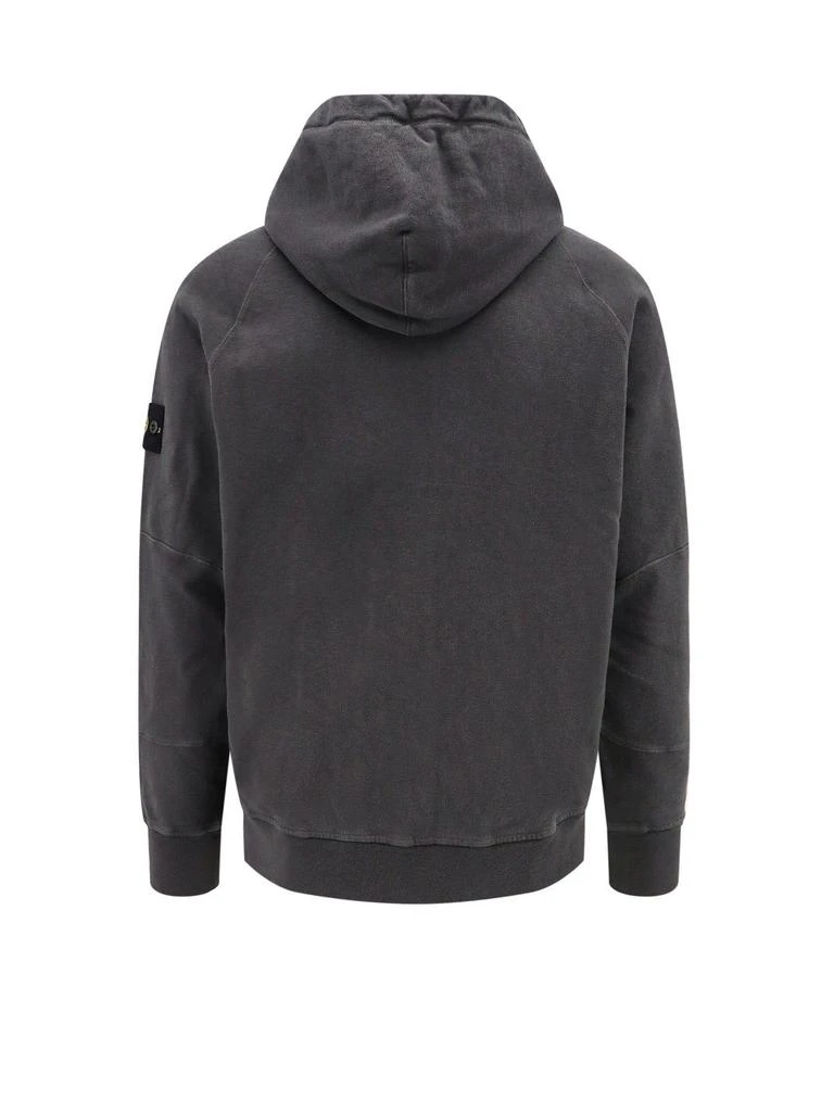 商品Stone Island|Logo Patch Zipped Hoodie,价格¥3149,第2张图片详细描述