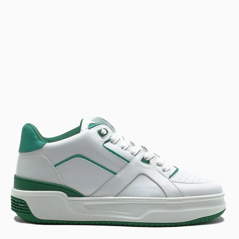 商品Just Don|White/green Low Luxury JD3 sneakers,价格¥972,第1张图片